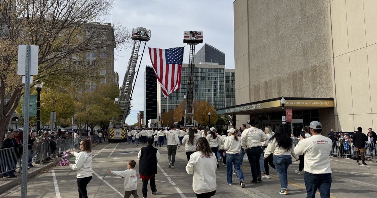 'It's a very emotional day for me': Tulsa holds Veterans Day Parade