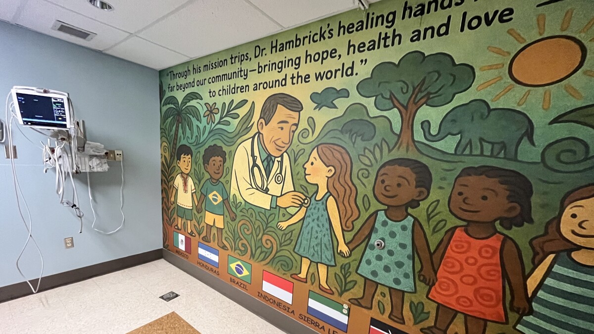 Georgetown Community Hospital dedicates pediatric exam room to honor late Dr. Horace Hambrick