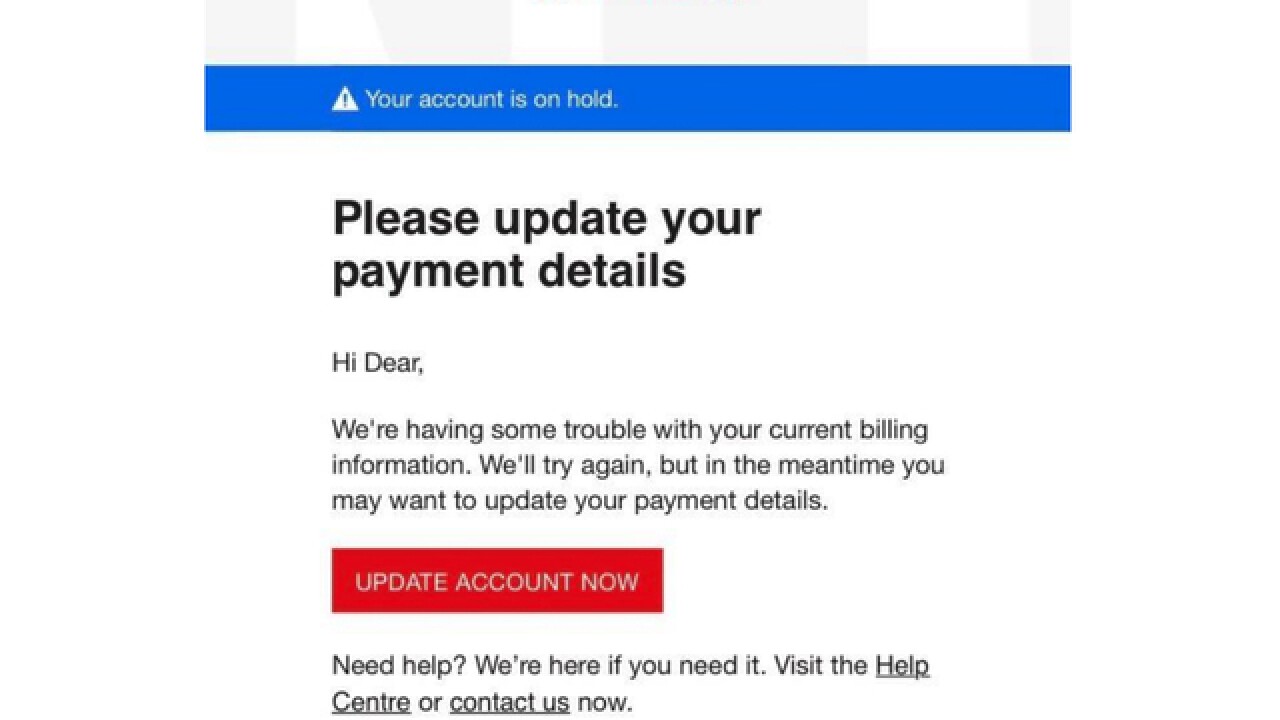 Netflix 'verification failure' email targeting millions relying on streaming amid pandemic