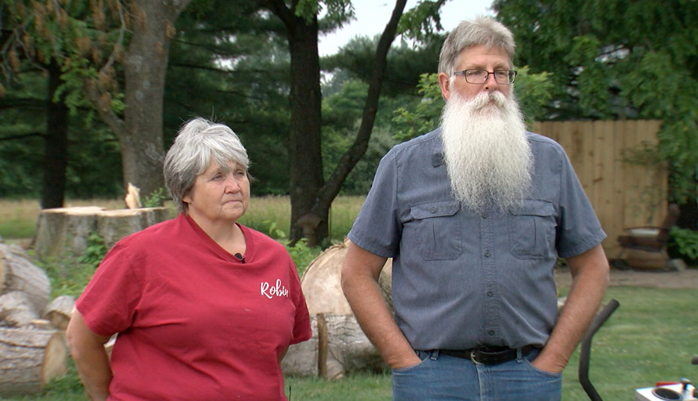 Robin and Bart Colligan refuse to lease their 27 acres to solar companies.