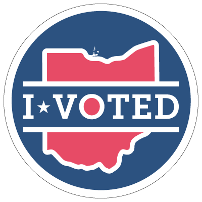 One new "I Voted" sticker design
