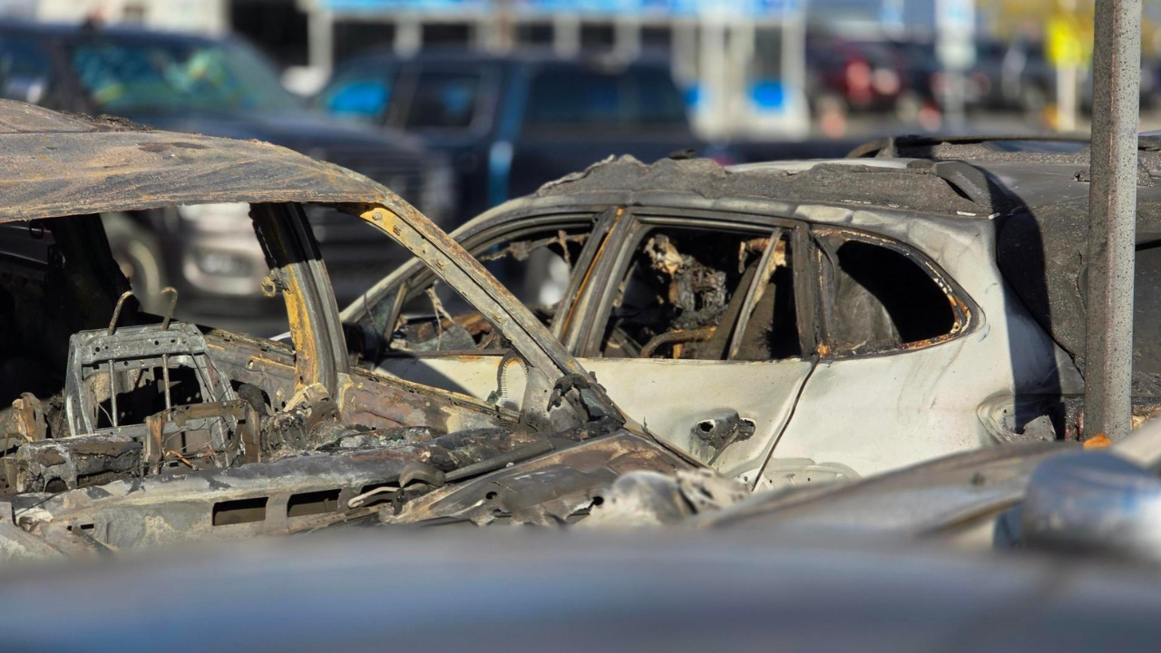 Salt Lake City International Airport Fire