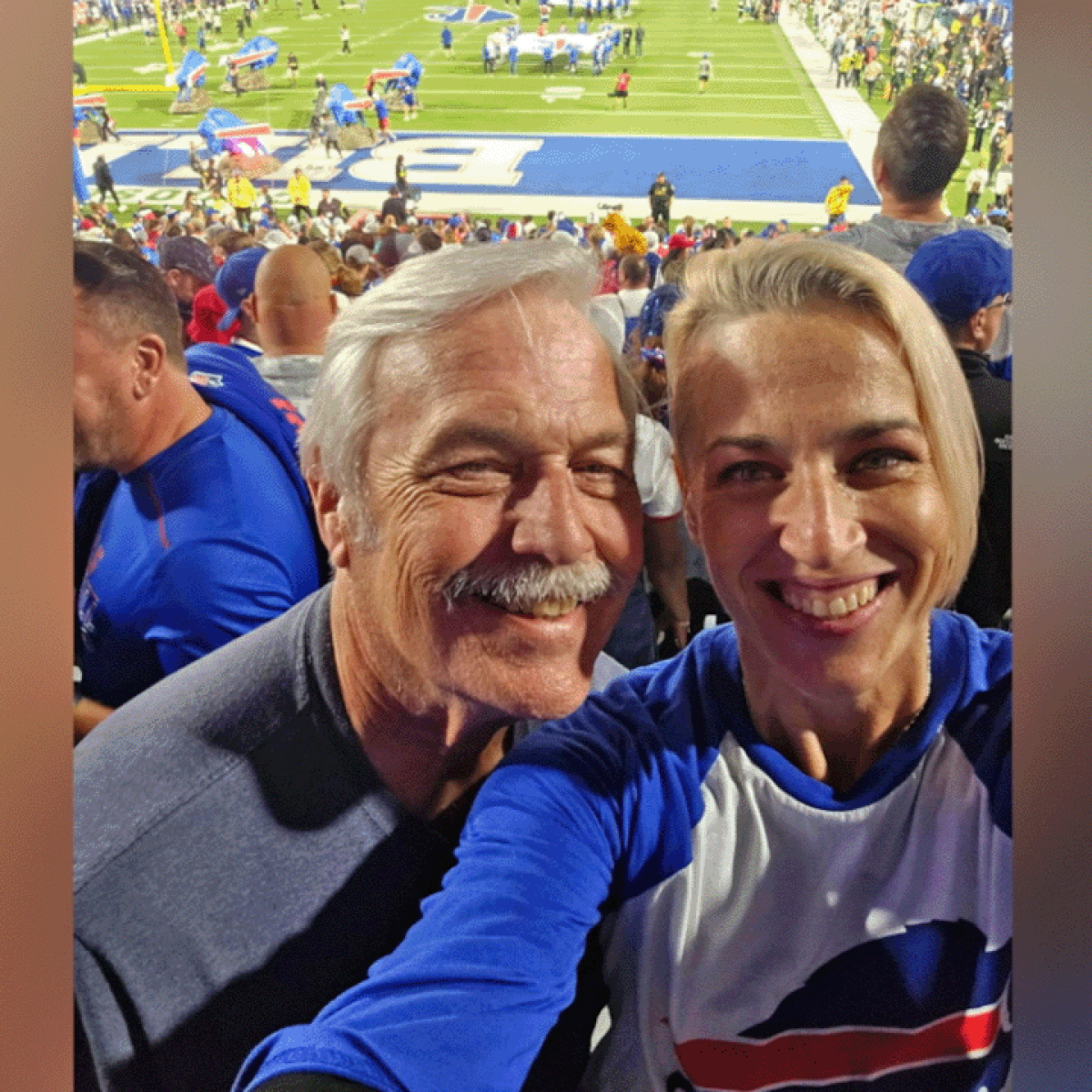 Bills Mafia helps woman reconnect with nurse who helped save her father's life