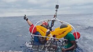 Eleven people were rescued after an aircraft crashed off Florida's east coast on May 12, 2026, according to the U.S. Coast Guard.