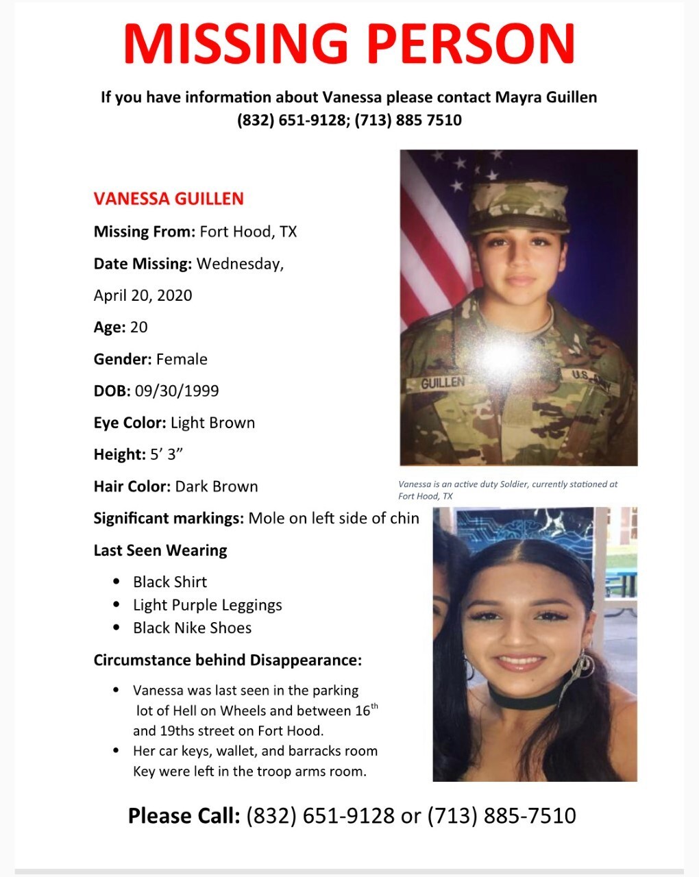 15k Reward Offered For Information Leading To Missing Fort Hood Soldier