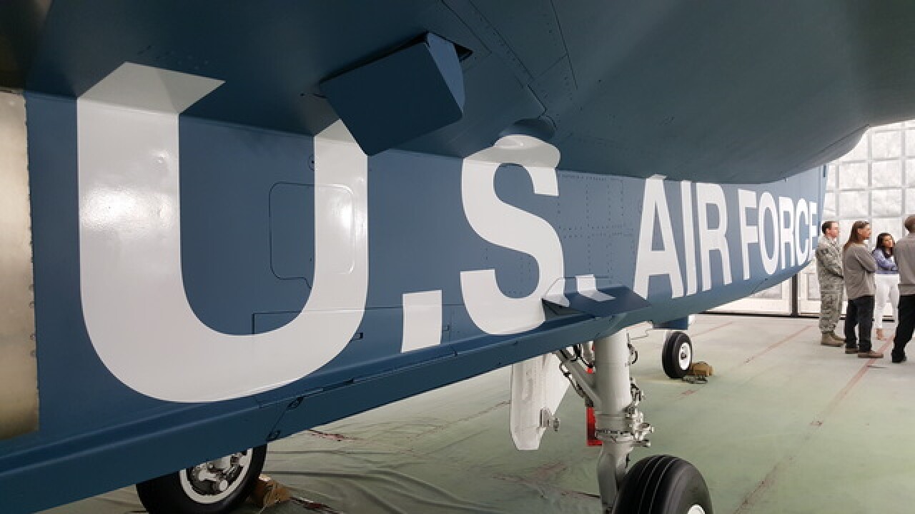 PHOTOS: Nellis Air Force Base unveils Vegas Strong plane