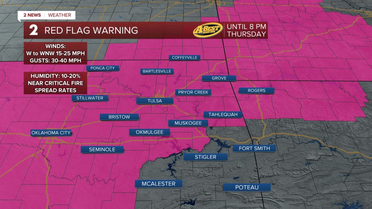 Red Flag Warning Green Country