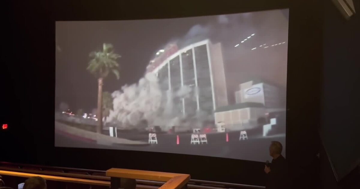 'Implosion Guy' shares Las Vegas history as Tropicana implosion approaches