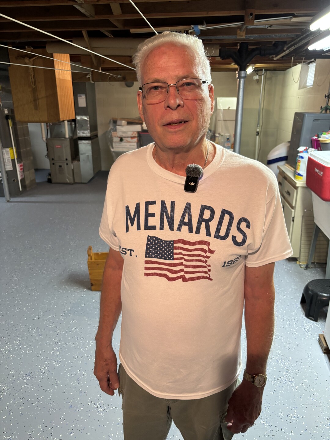 Daniel Fellenz's West Bend basement flooded with sewage in 2025