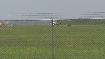 Nose gear issue on plane prompts emergency landing at PIE: Officials