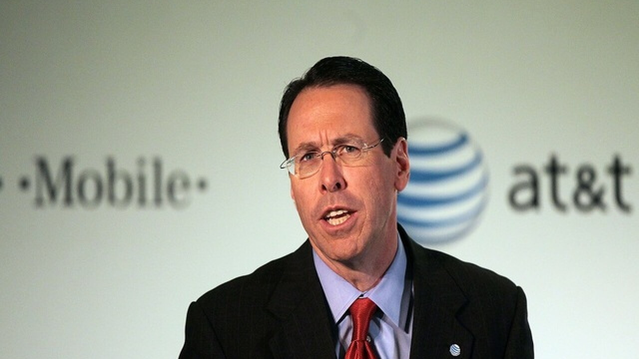 AT&T CEO optimistic about tax reform under Trump