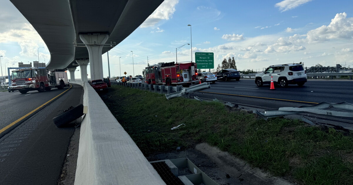 Man seriously injured after having medical emergency while driving
