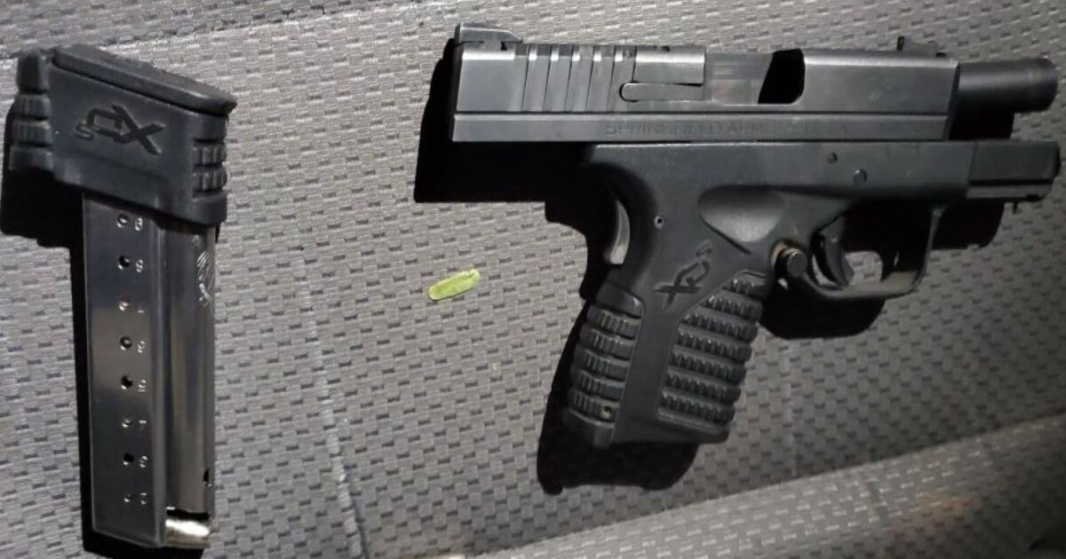 Smuggler with loaded firearm arrested near Sasabe