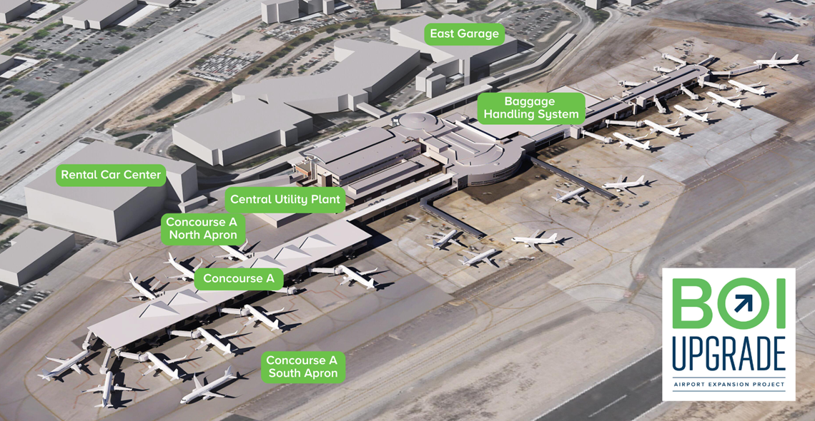 Boise Airport upgrade plan.png