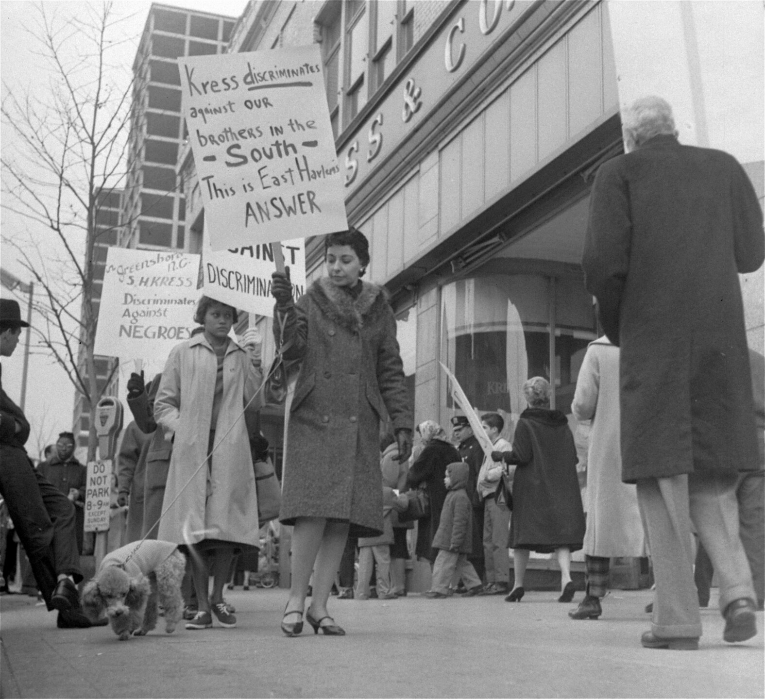 PICKETS AGAINST SEGREGATION