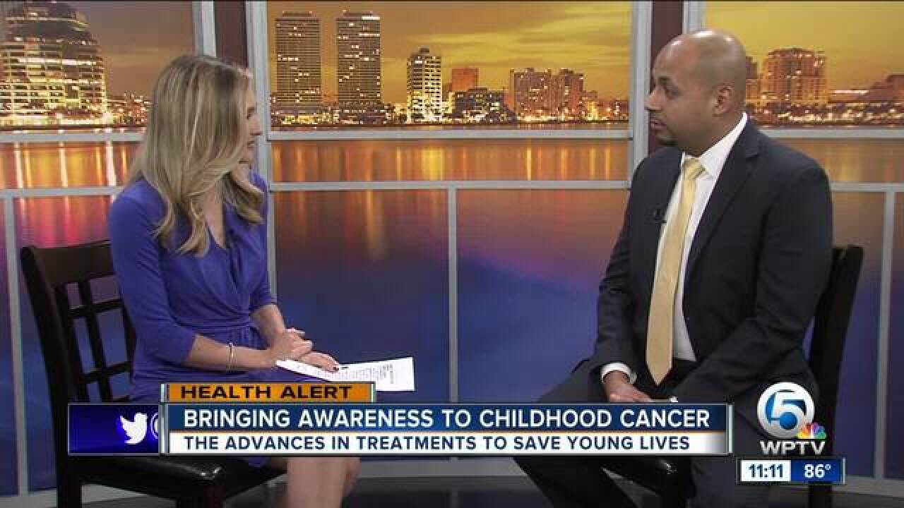 Bringing awareness to childhood cancer