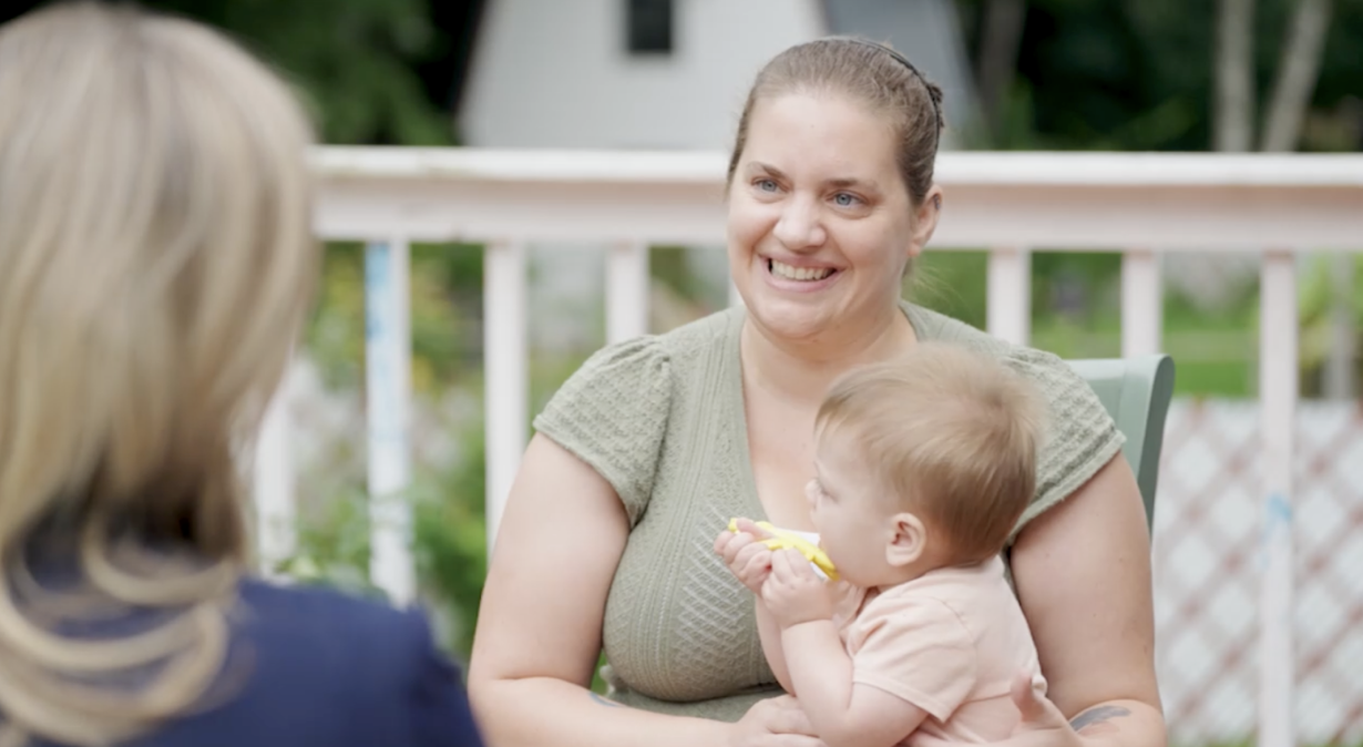 Brenda Hathaway and her daughter Anna