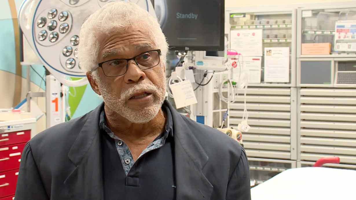 Dr. Robert Borrego explains how his research helps shark bite victims, giving them the most precise care.