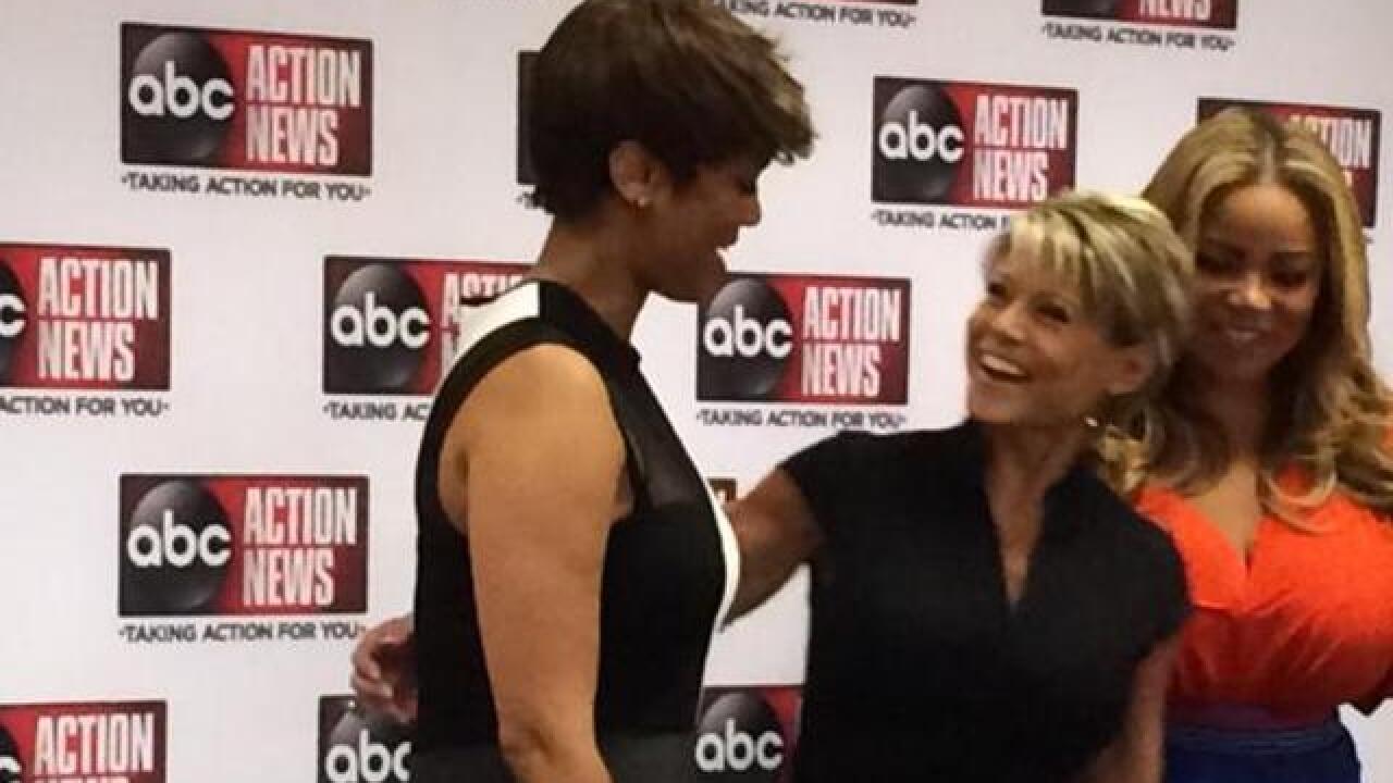 PHOTOS: Tyra Banks visits ABC Action News