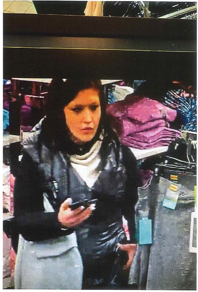 Alleged shoplifter