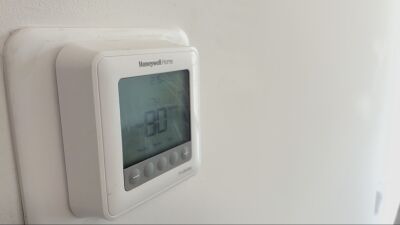 Weston Wittek's thermostat