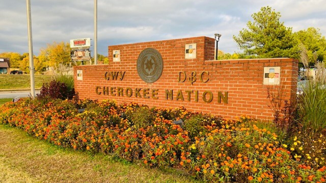 Cherokee Nation sign