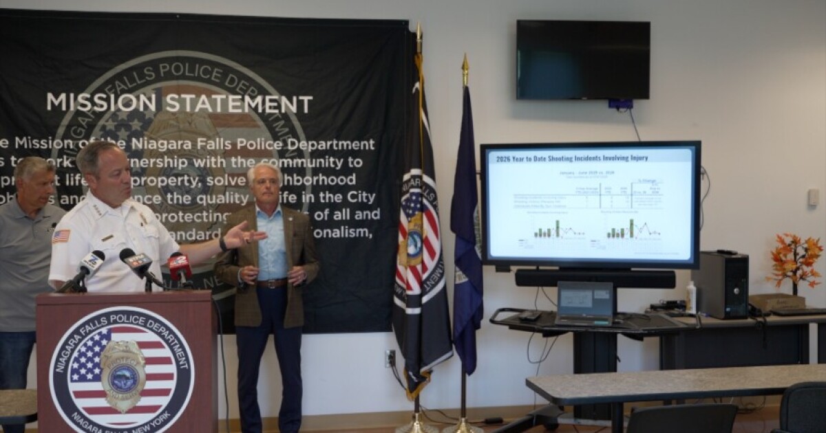 Niagara Falls Police & Mayor speak against council vote not yet to accept GIVE grant money