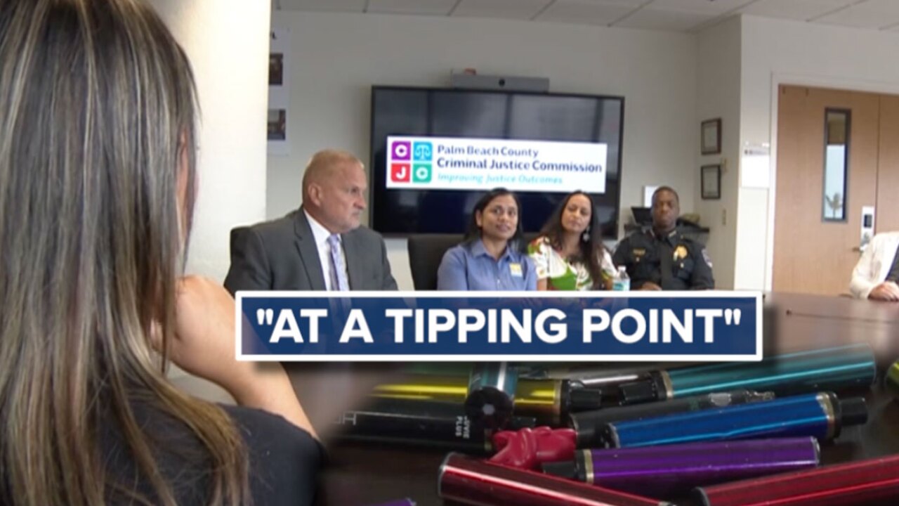Vaping crisis Palm Beach County 