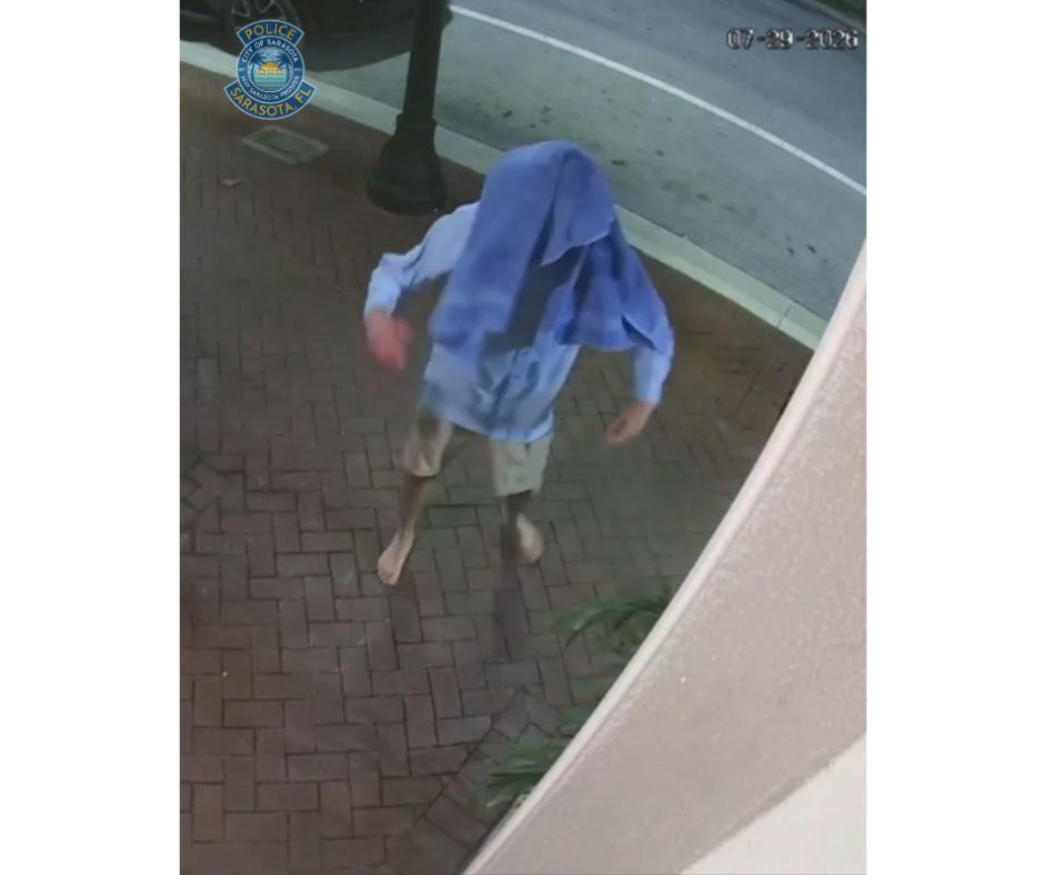 thrown brick at synagogue in Sarasota