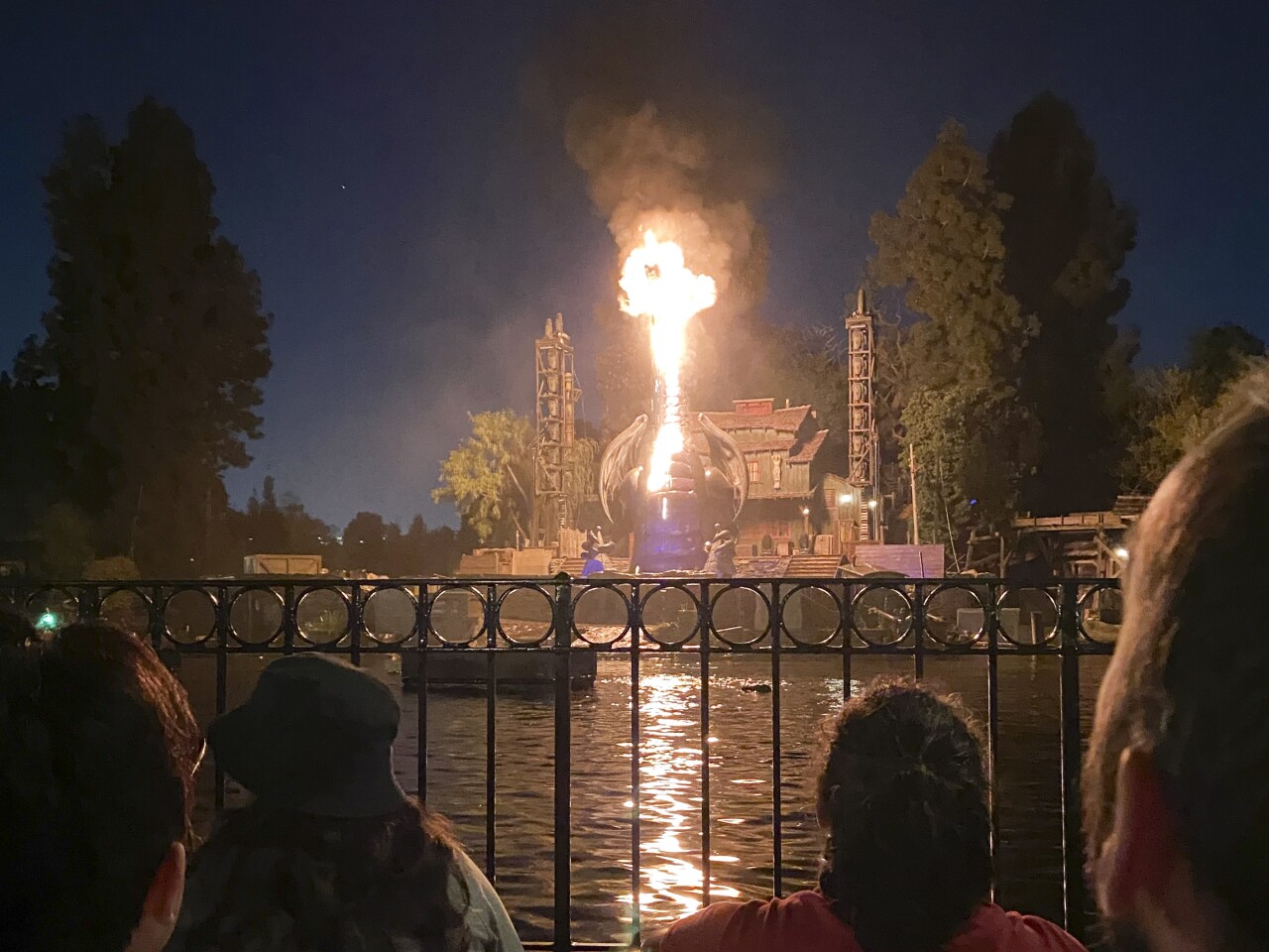 Disneyland Fire