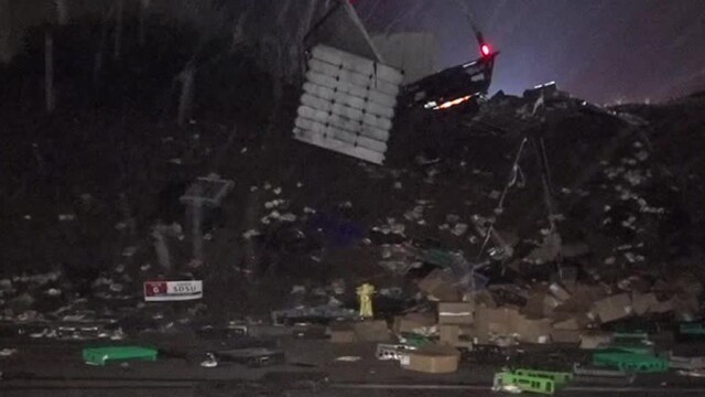 big rig crash kensington nov. 29, 2018