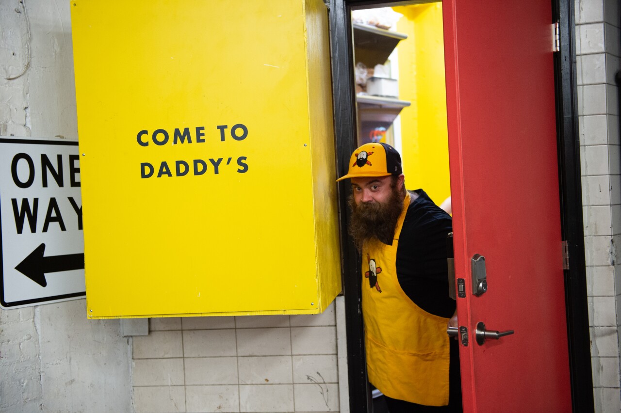 Big Daddy at Daddy's Dogs Nashville