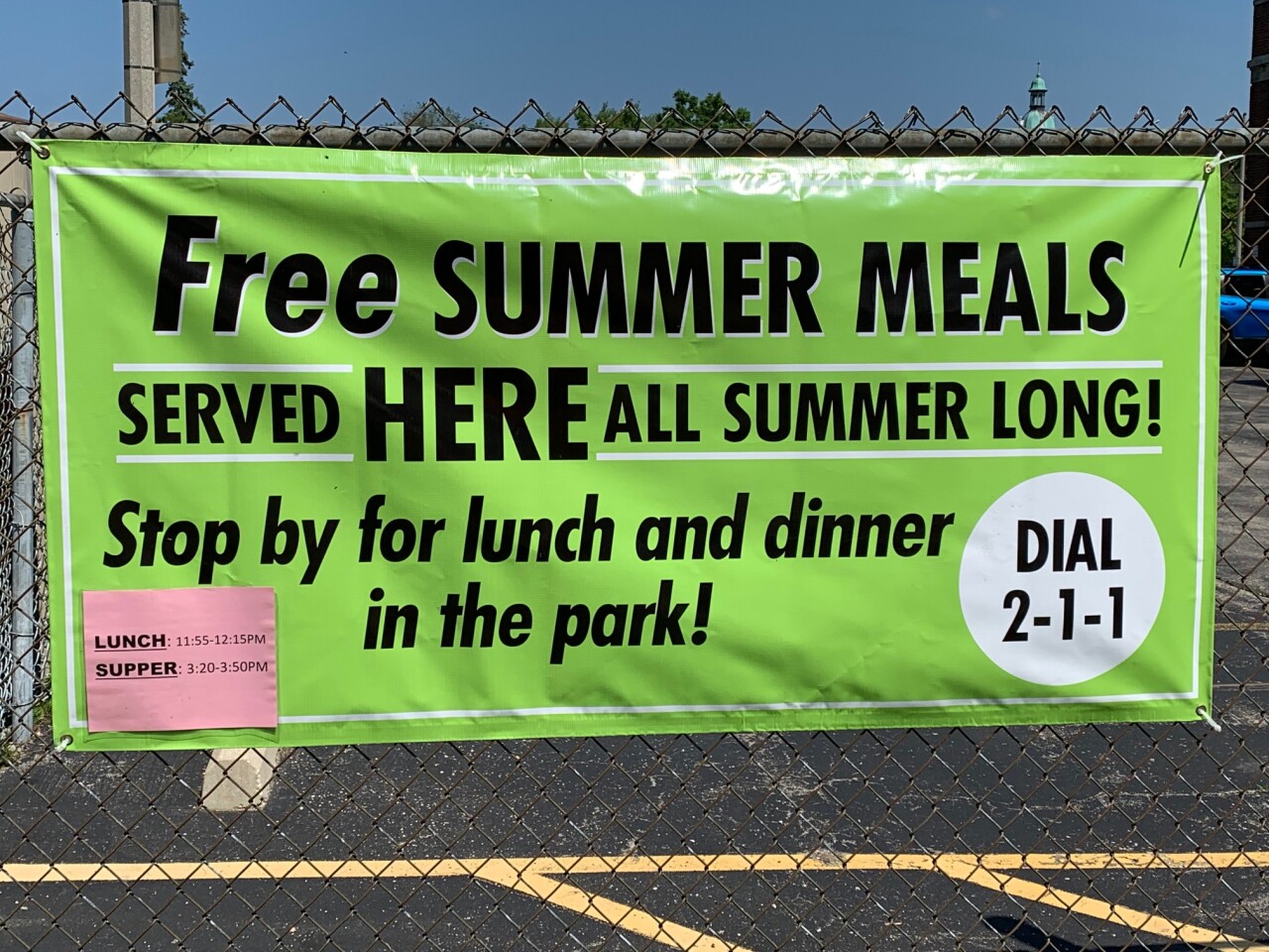 Free Summer Meals program