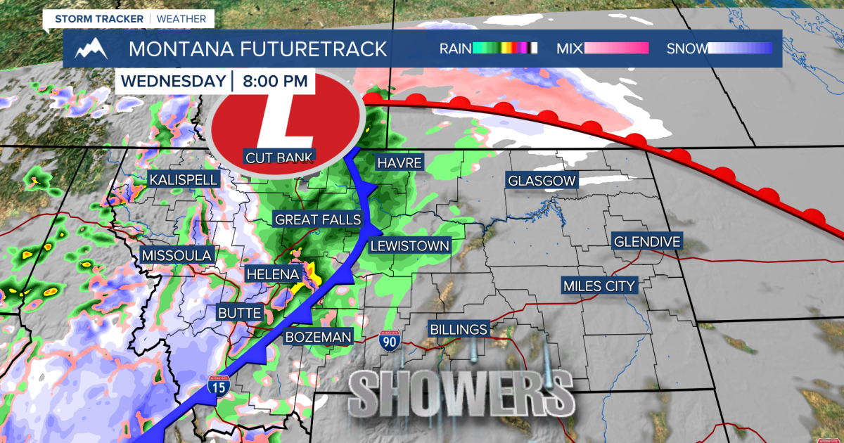 Cold front to bring rain and snow Wednesday night