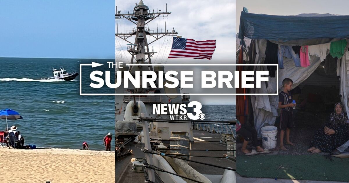 Sunrise Brief: USS Mitscher’s Ocean View Recovery Mission, plus Insights on Gaza’s Food Crisis Sunrise Brief: USS Mitscher’s Ocean View Recovery Mission, plus Insights on Gaza’s Food Crisis
