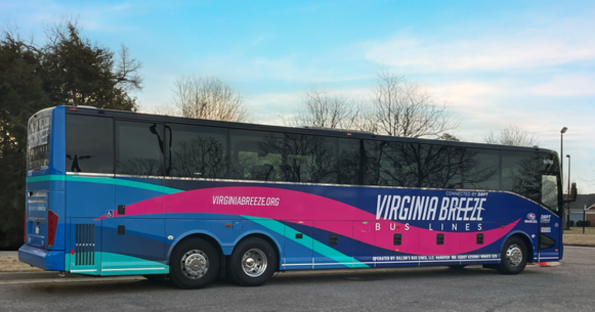 Virginia Breeze expands to connect Hampton Roads with western cities