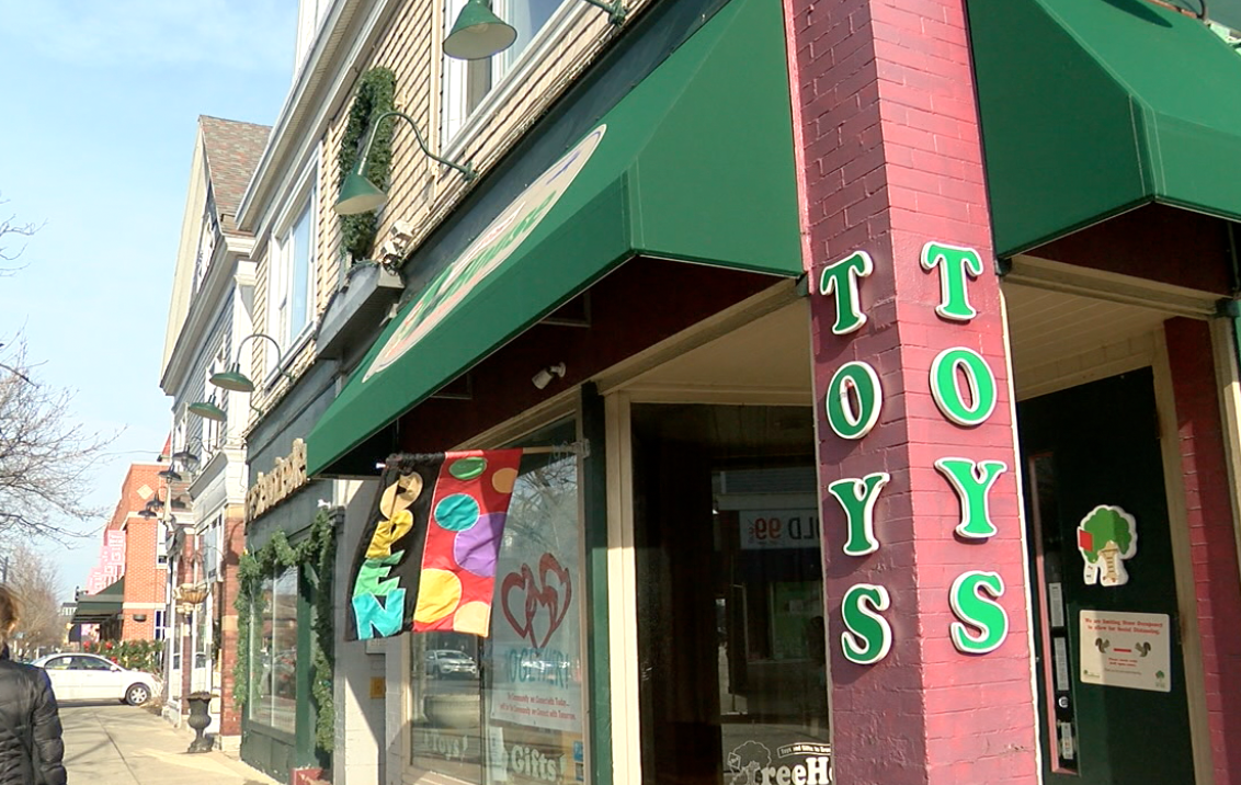 The Treehouse Toy Store on Elmwood Ave is one of the businesses the A-team is buying from