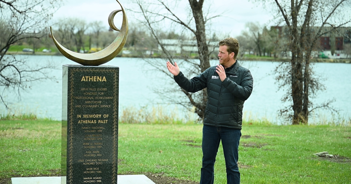 Athena sculpture unveiled in Great Falls - Vimarsana News