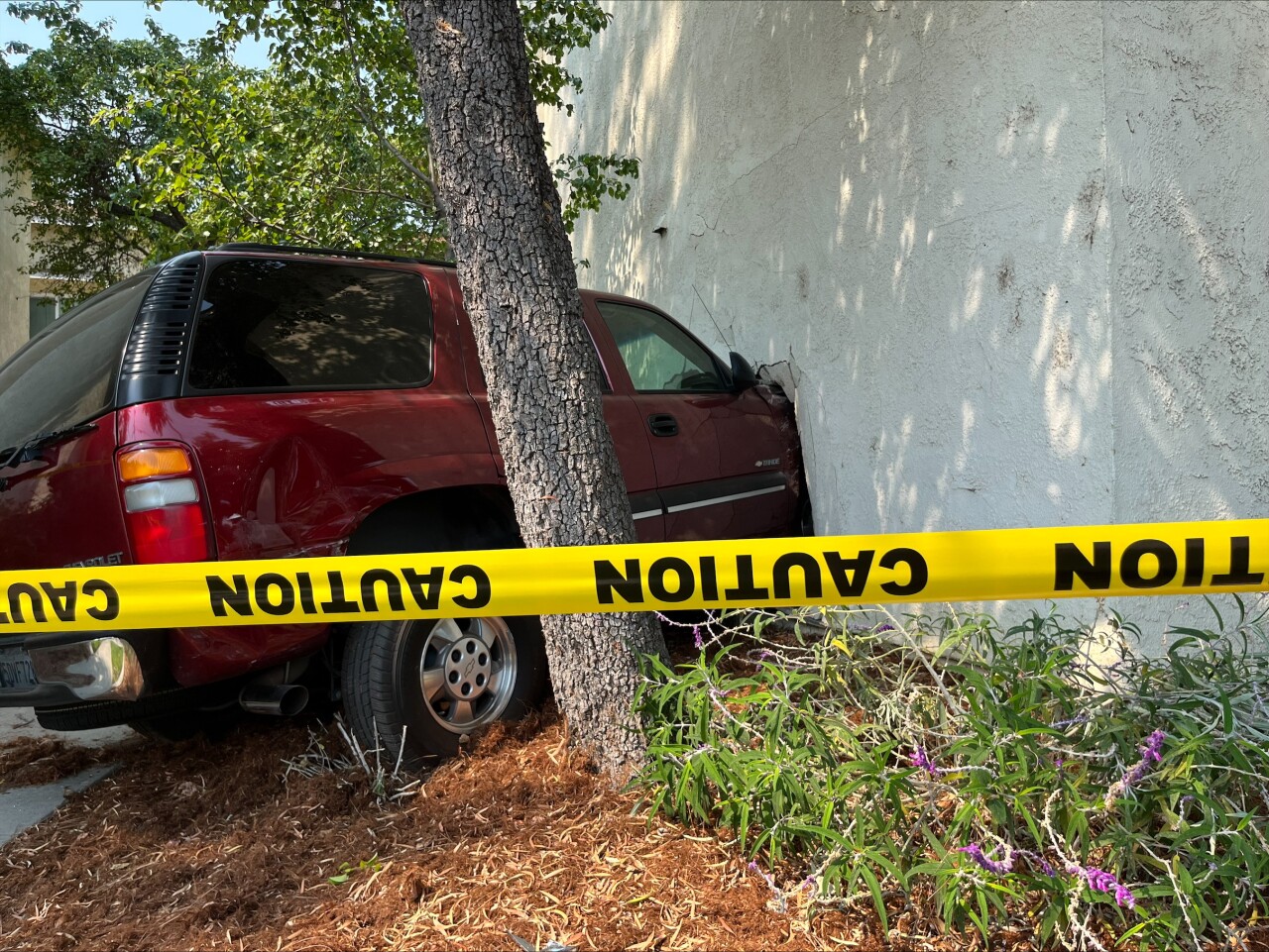 apartment crash, San Luis Obispo, Aug. 10, 2025