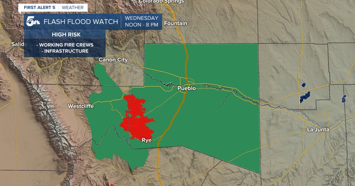 Thunderstorms bring beneficial rainfall but new concerns Wednesday in Colorado
