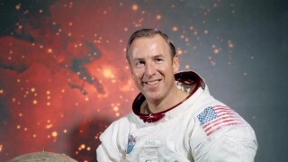 Portrait of NASA astronaut James Lovell