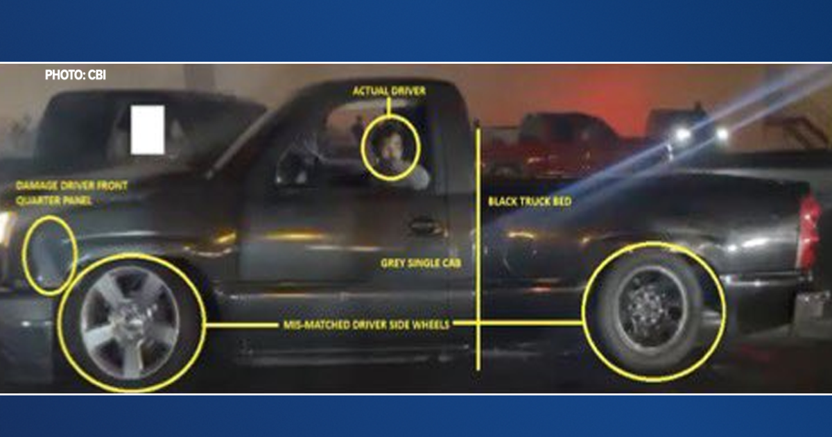 CBI releases photos of truck, driver linked to Denver pedestrian hit-and-run crash