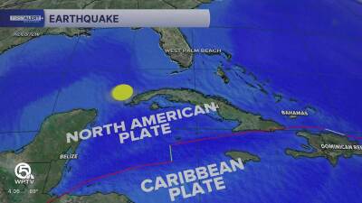 Earthquake, North America, Caribbean plates