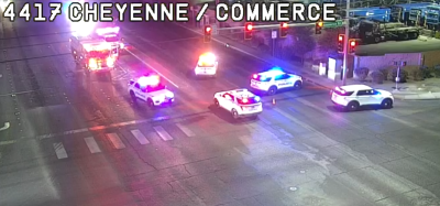 RTC: Crash shuts down all eastbound lanes on Cheyenne Avenue at Commerce Street