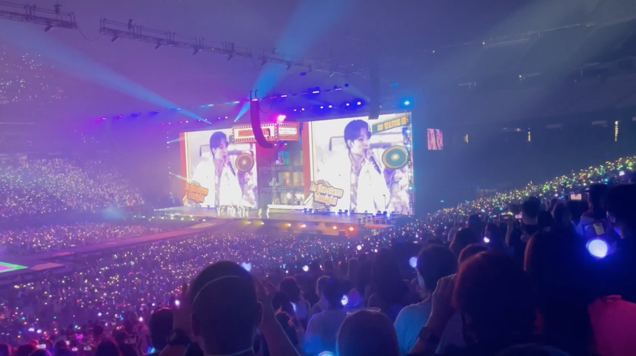 BTS," Permission To Dance on Stage," April 8, 2022 at Allegiant Stadium