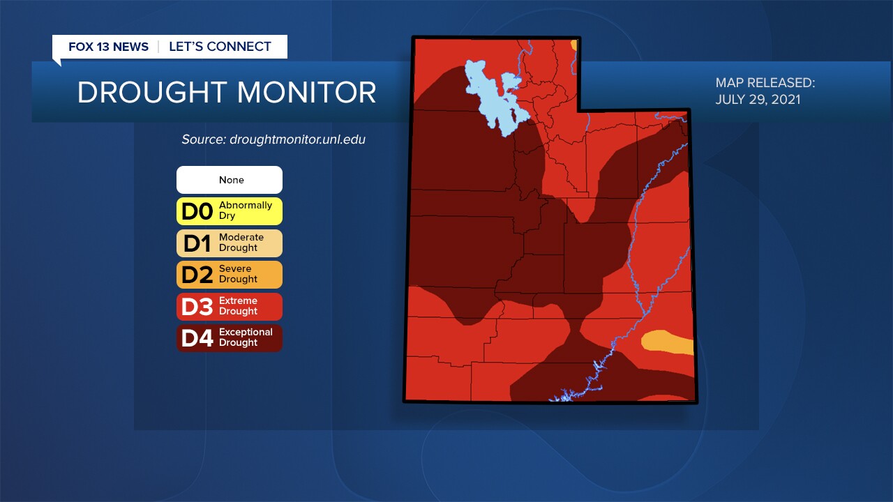 Utah drought 7/29/21