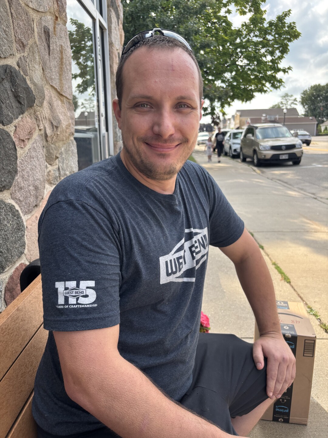 Adam Boudry lives in Kewaskum