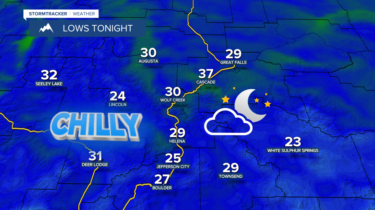 Lows Tonight