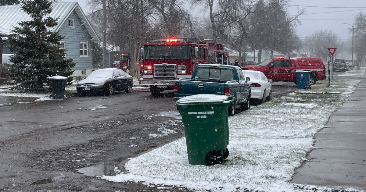 Crews respond to house fire in Great Falls