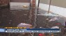 Water pours into vacant Highland Park school